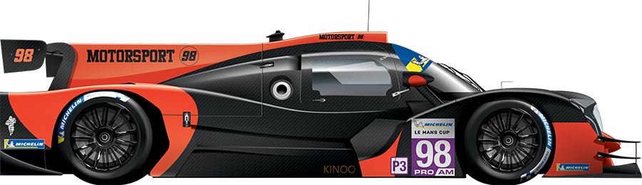 Ligier JS P325 LMP3 #98 Motorsport98 Gillian Henrion